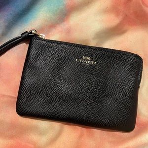 Brand New black Coach wristlet